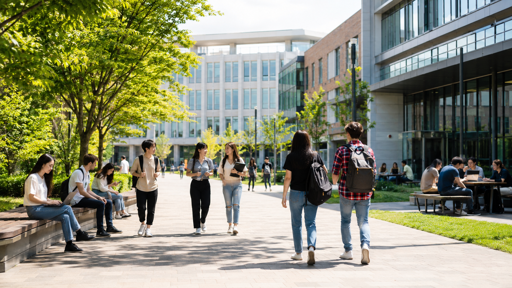University campus life