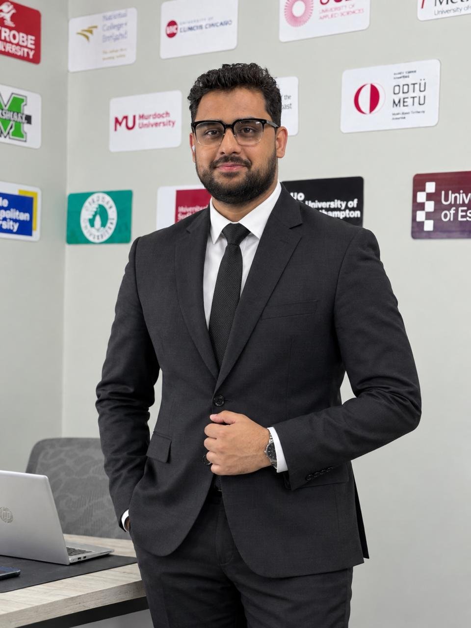 Arslan Mustafa, Educational Consultant at Califsol Consultants