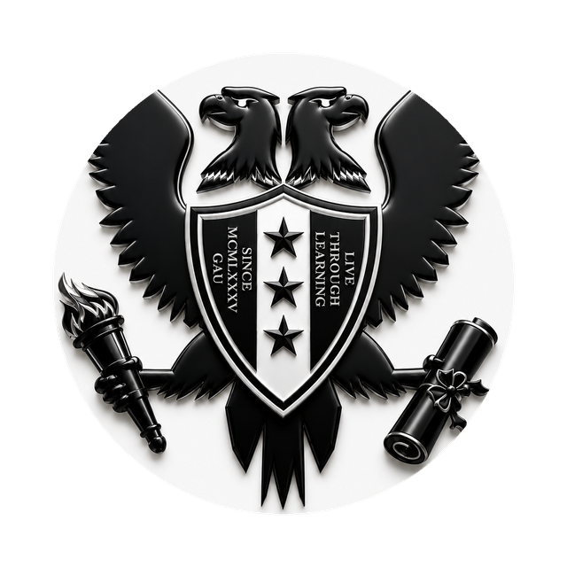 Girne American University logo