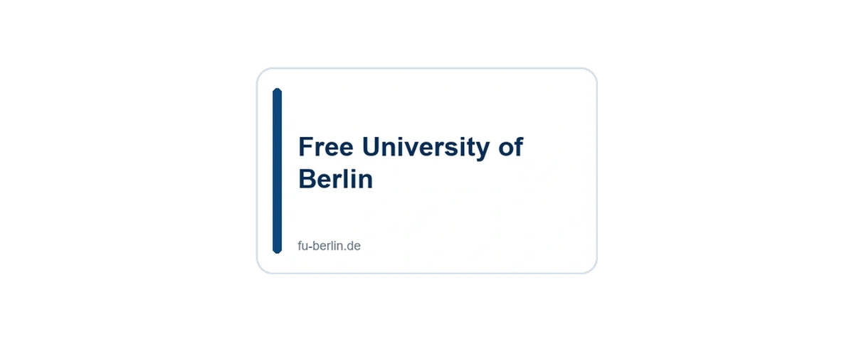 Free University of Berlin official university logo