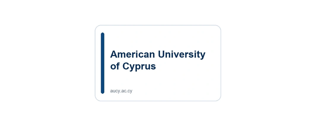 American University of Cyprus official university logo